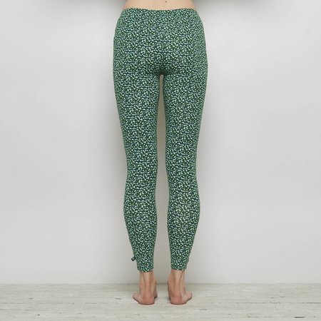 Legging bio katoen Francoa green pea maat S laatste stuk