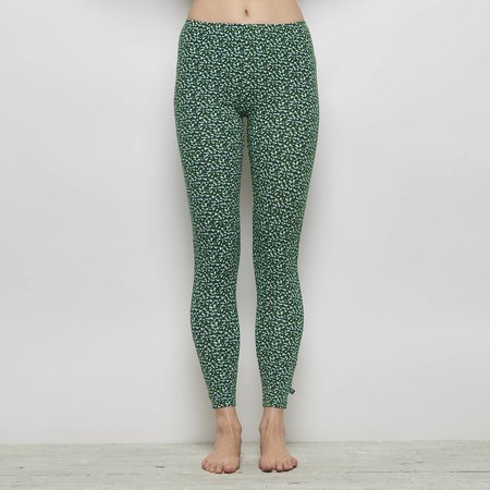 Legging bio katoen Francoa green pea maat S laatste stuk