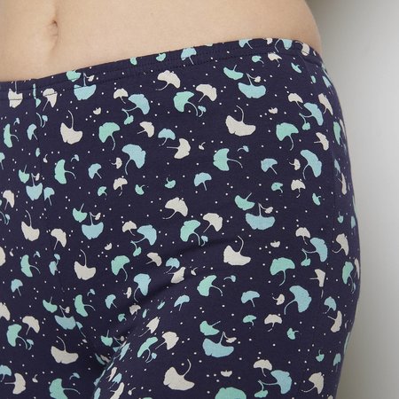 Legging bio katoen Francoa navy