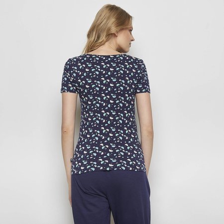 t shirt visita navy ray
