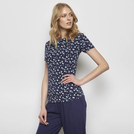 t shirt visita navy ray