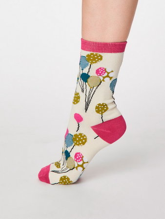 Bamboe sokken Nettie cream