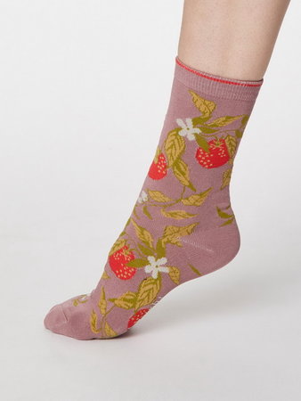 Bamboe sokken Frutta rose pink