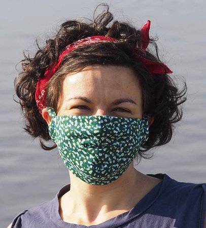 Mondmasker groen