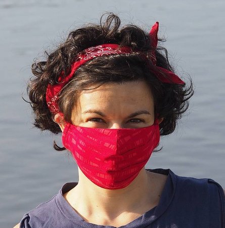 Mondmasker rood
