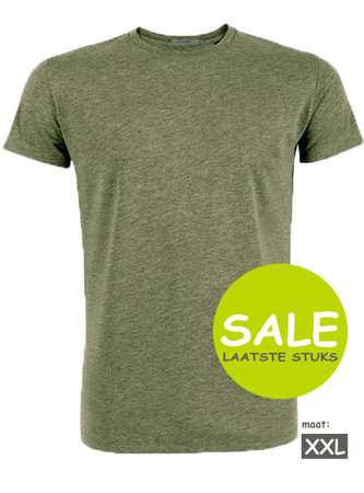 Duurzaam T shirt kaki