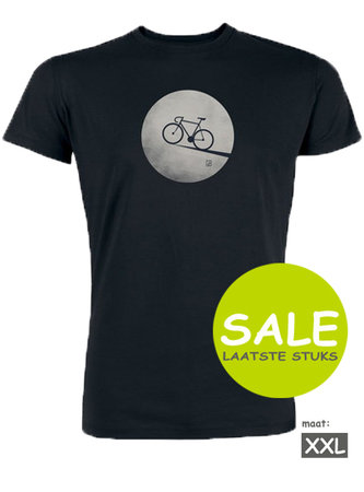 Duurzaam T shirt Bike moon