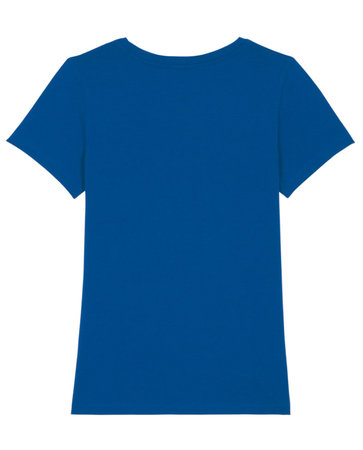 Superheroes wear masks T-shirt dames majorelle blue