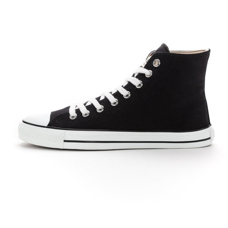 Ethletic sneaker zwart / wit hoog model