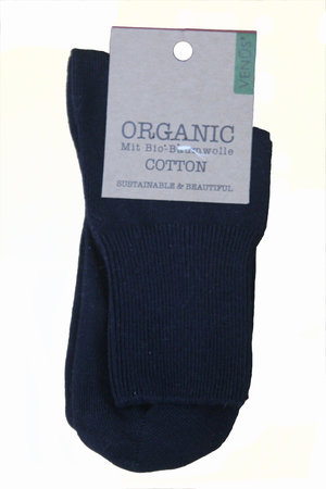 Bio katoenen sokken Mae West navy