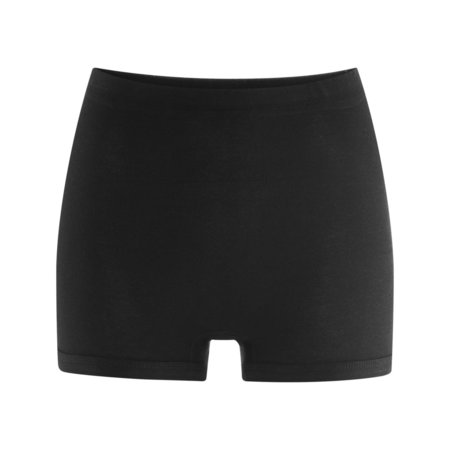 Bio katoenen short zwart