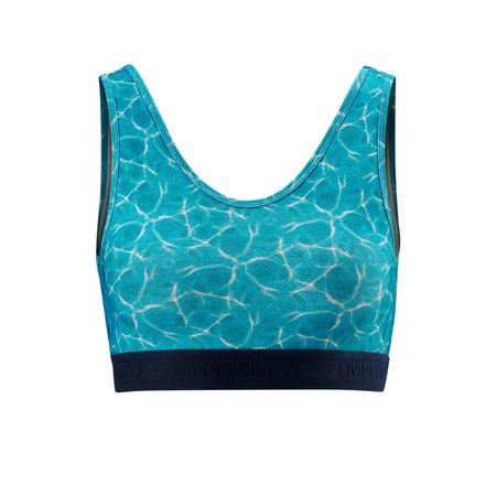 Living Crafts sportbustier bh - water