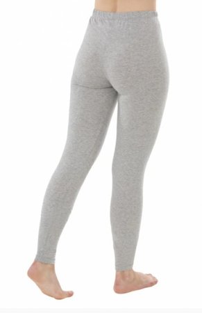 Legging biologisch katoen grijs