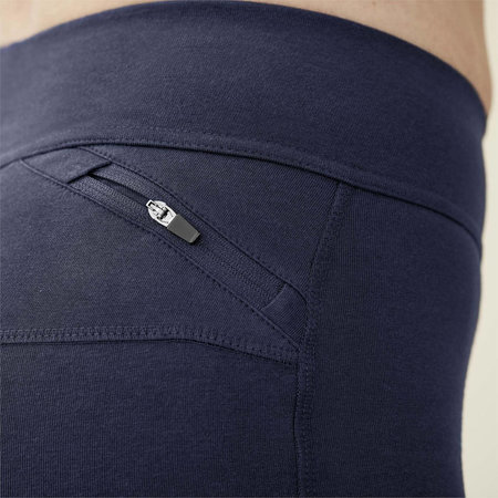 Sportbroek biologisch katoen navy