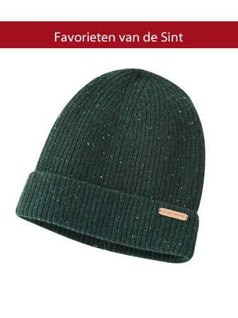 Beanie wol forest