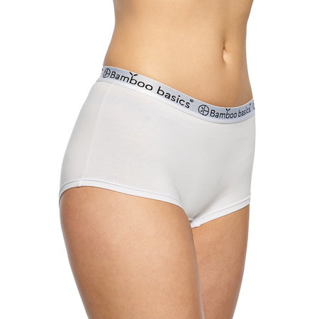 Bamboe Hipsters Iris wit 2-pack