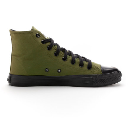 Ethletic fair trainer hoog-model camping green-black 2021