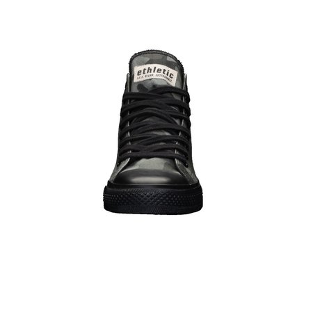 Ethletic fair trainer hoog-model human richts olive / black