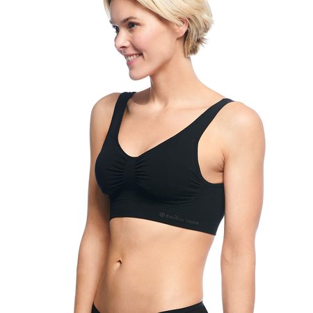 Seamless Padded Bra Fleur zwart