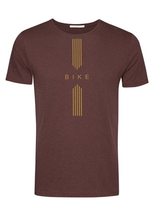 T-shirt bike drive dark chocolate - XL