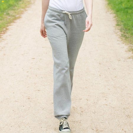 Living Crafts joggingbroek Calvin grijs gemêleerd
