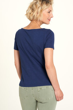 Sale - Tranquillo jersey dames shirt navy