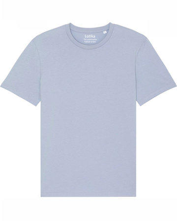 Daan T-shirt biologisch katoen serene blue
