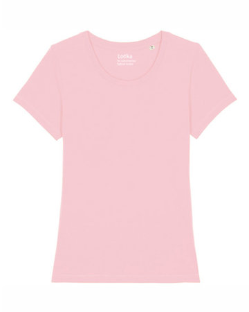 Yara T-shirt dames biologisch katoen roze