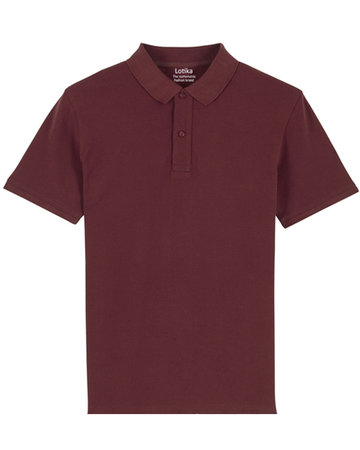 Sem polo biologisch katoen burgundy