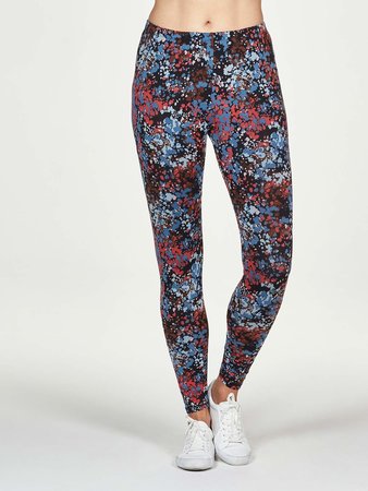Thought bamboe legging met print - zambaco