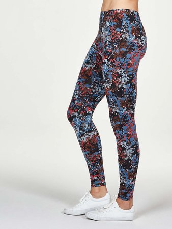 Thought bamboe legging met print - zambaco