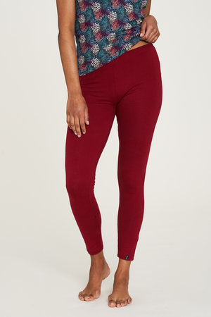 Legging bio katoen Rabarber - maat XS
