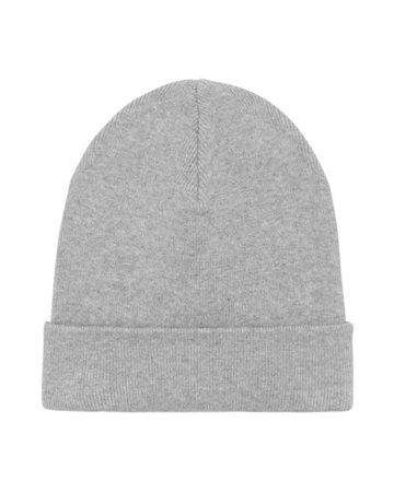 Rib Beanie grey