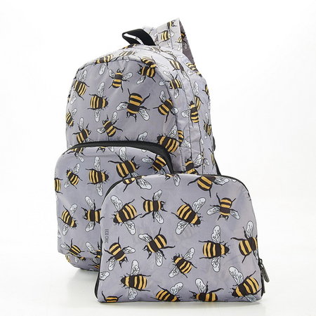 Rugzak grey bees