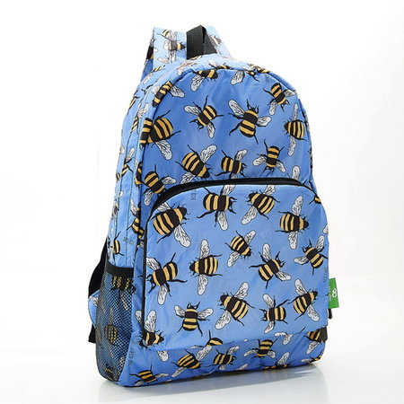 Eco Chic rugzak bijen - blauw