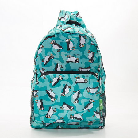 Eco Chic rugzak Papegaaiduiker - teal