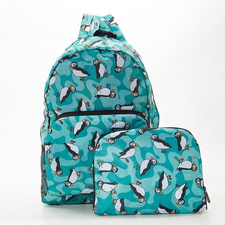 Rugzak teal puffin
