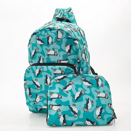 Rugzak teal puffin