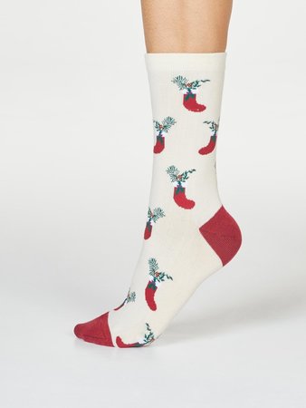 Damessokken cadeaudoos kerstsokken - Nesie