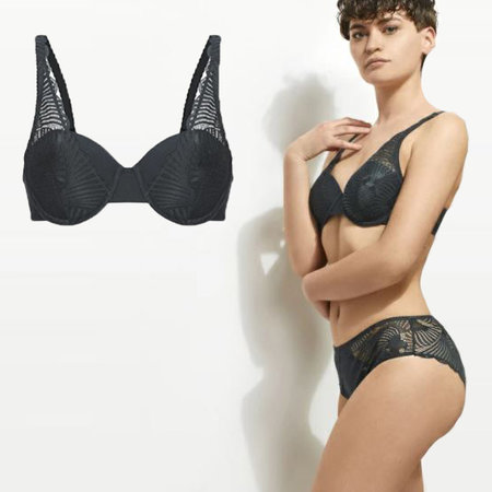 Comazo BH biologisch katoen met padding - graphite