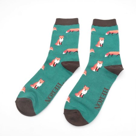 Bamboe herensokken foxes green