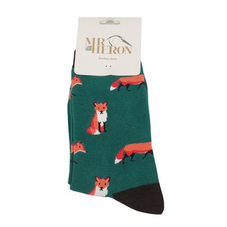 Bamboe herensokken foxes green