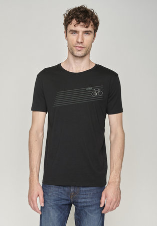 Greenbomb T-shirt - just ride black