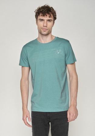 Greenbomb T-shirt - just ride citadel blue - maat XL
