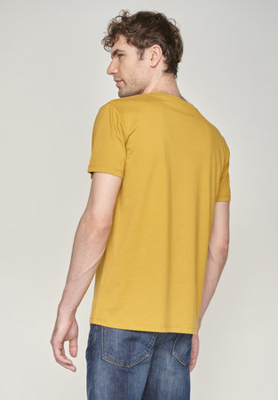 Greenbomb T-shirt - just ride - ochre - maat XL