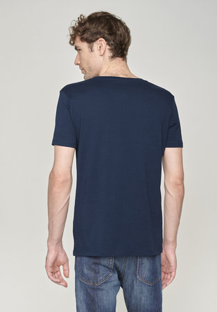 Greenbomb T-shirt - bike lanes navy - S
