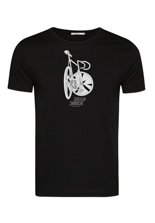 Greenbomb T-shirt - bike road junkie black