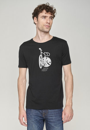 Greenbomb T-shirt - bike road junkie black