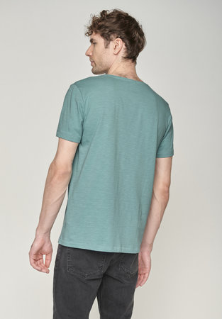 Greenbomb T-shirt - nature canoe sea citadel blue