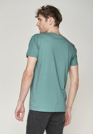Greenbomb T-shirt - whale jump citadel blue - maat S